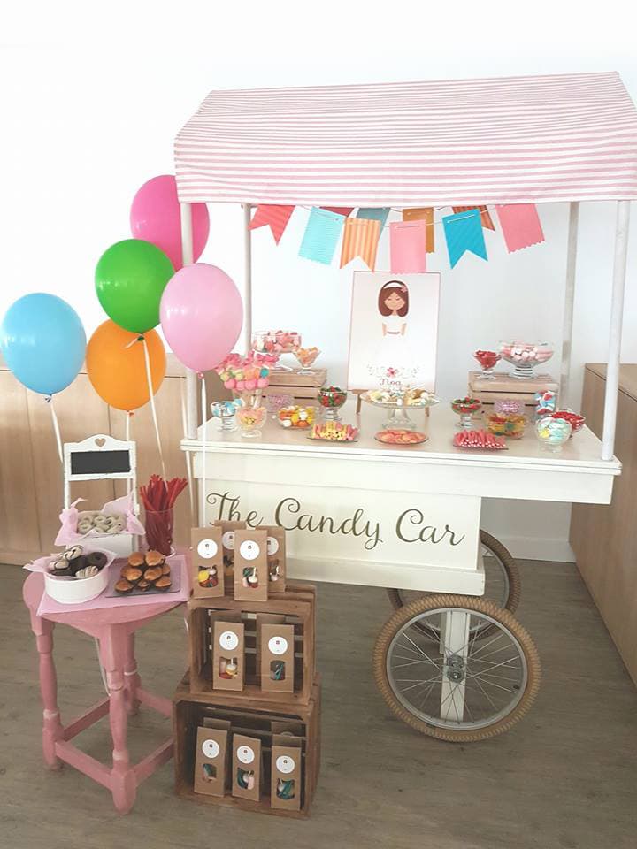 Mesa dulce para cumpleaños en Cangas